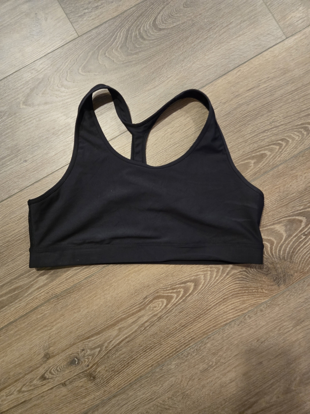Old Navy Black Racerback Sports Bra - Women's